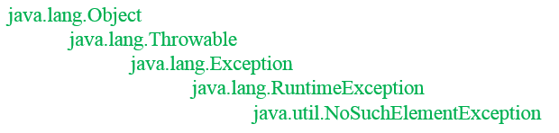 how to solve java.util.NoSuchElementException