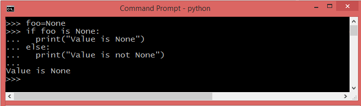 None Not In List Python