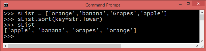 python list sort lambda