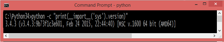 how to check version of python on mac