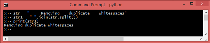 How To Remove Spaces From A String In Python