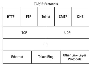 Types Network protocols tcp udp