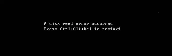 failed to read file d data error cyclic redundancy check