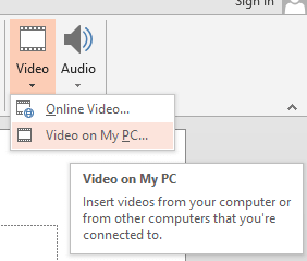 Insert YouTube Videos to Presentations on PowerPoint 