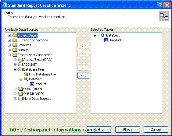 csharp-crystal-report-xml-select