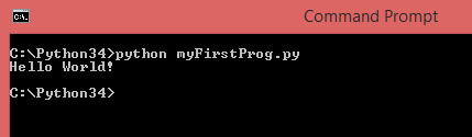 Make Your First Python Program