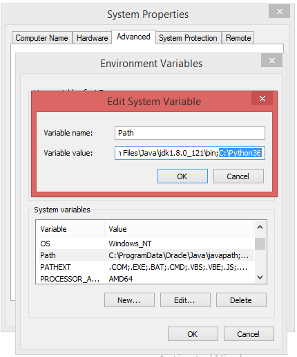 how to add python path to environment variables in windows 7