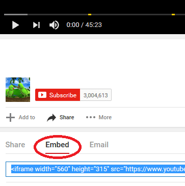 embed youtube video in powerpoint