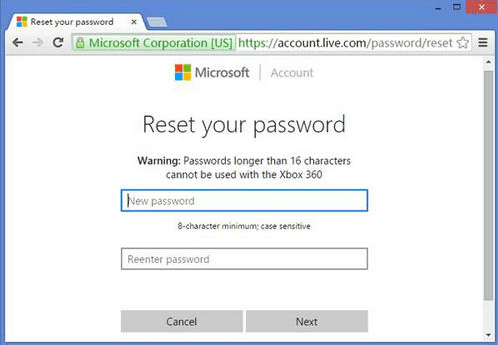 reset win 10 password