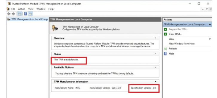 Trusted Platform Module 2.0