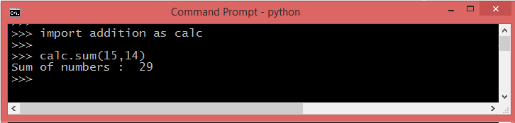 Python Built-in Modules